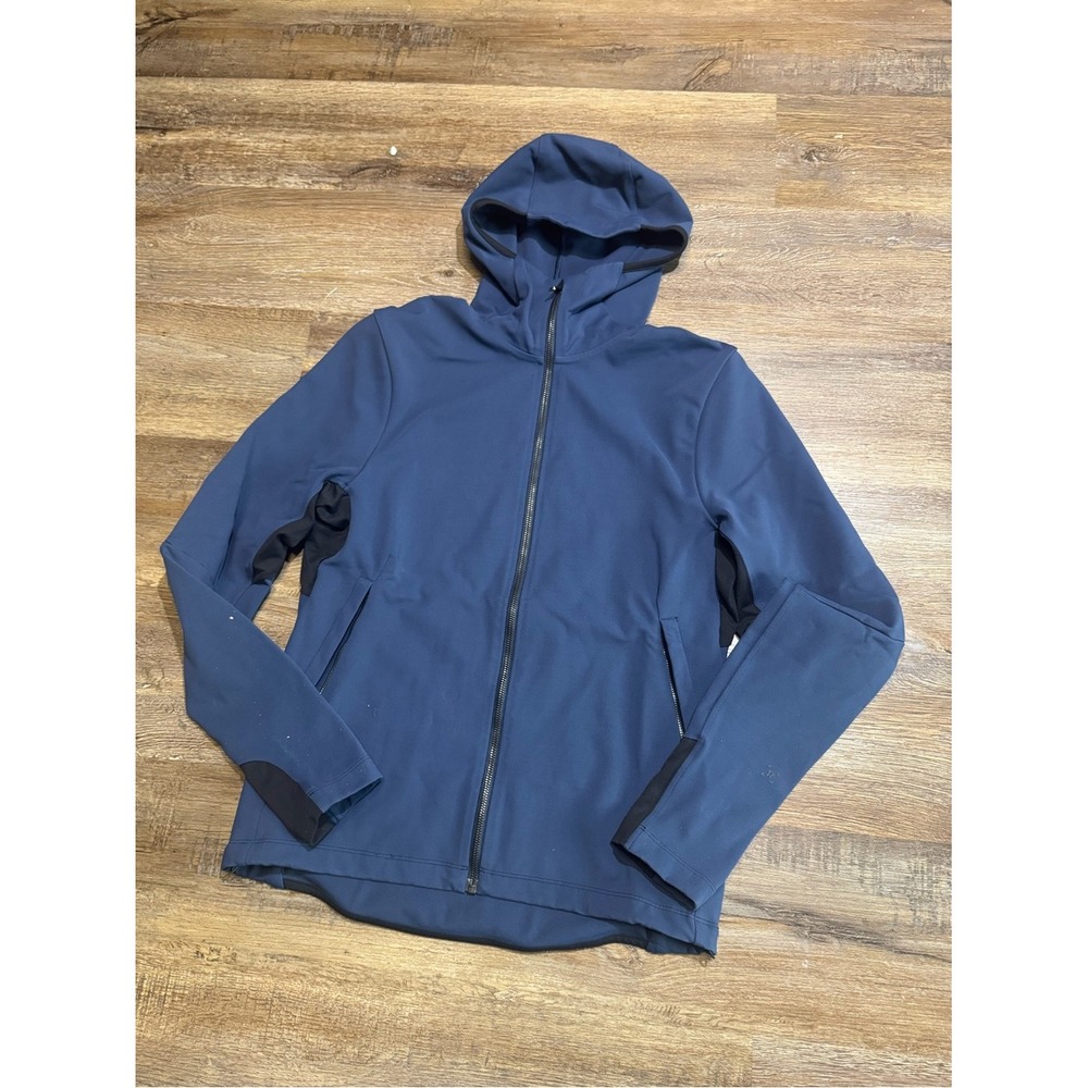 lululemon athletica Men's Hooded Zip Jacket in Navy